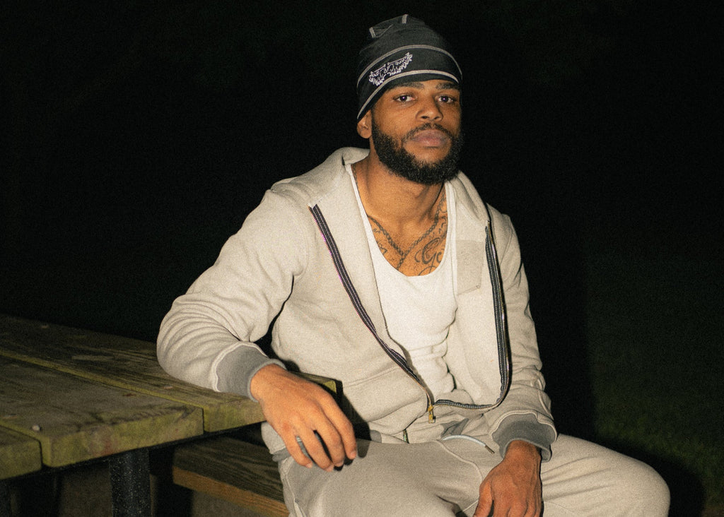 AP White Black Skull Cap