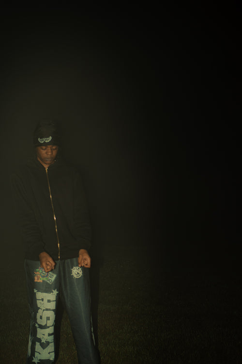 AP Black Skull Cap